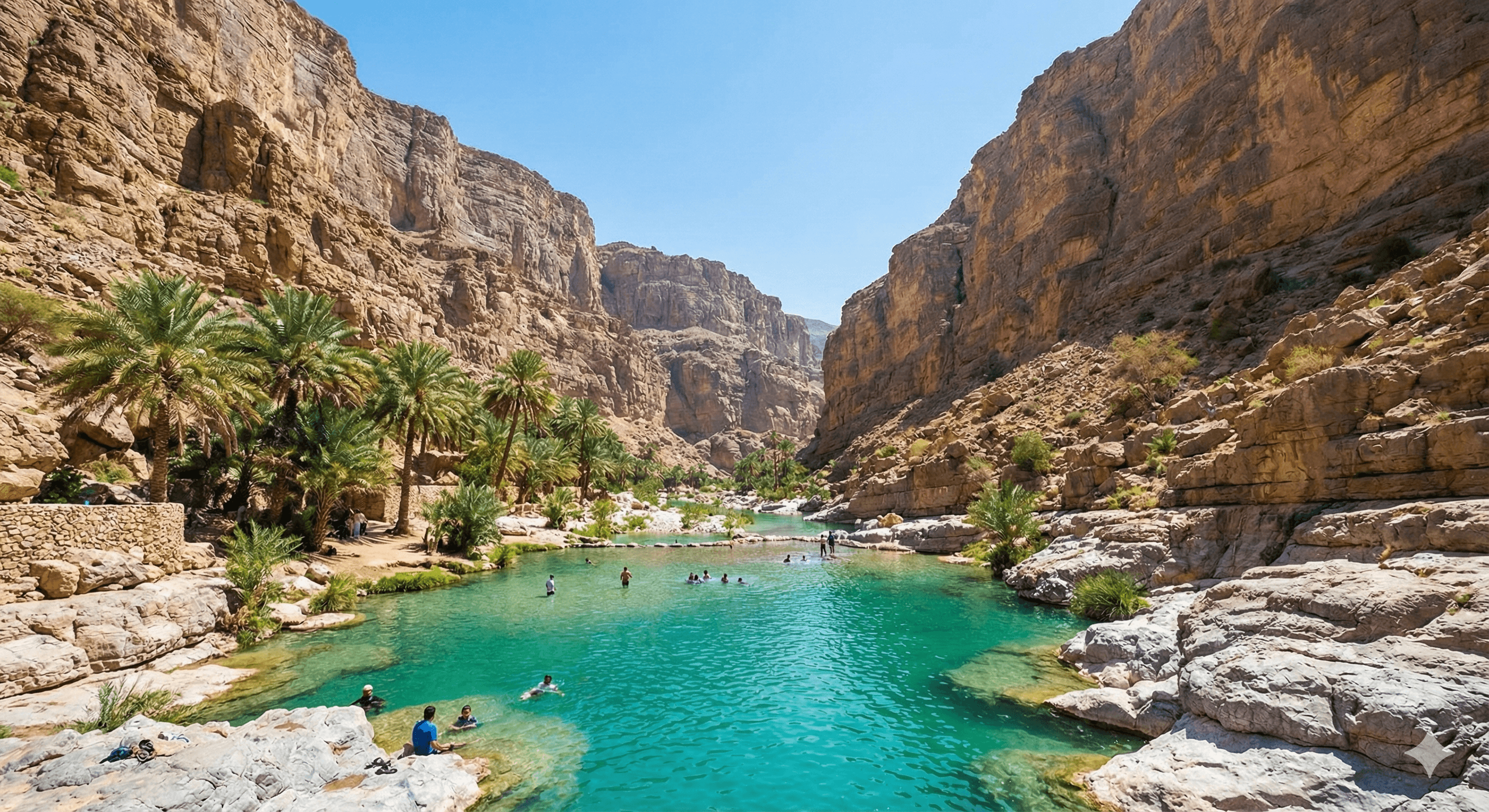 Jebel Shams, the 'Grand Canyon' of Oman